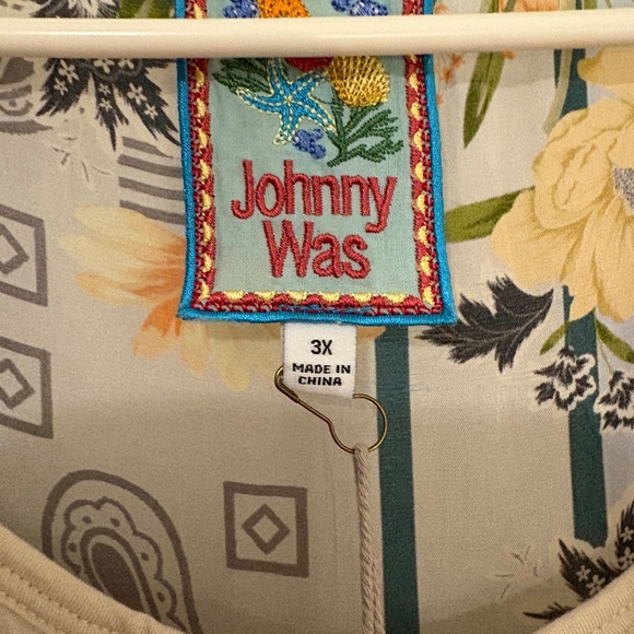 Johnny Was CHERIKA NATANIA DRESS 3X - Picture 4 of 5